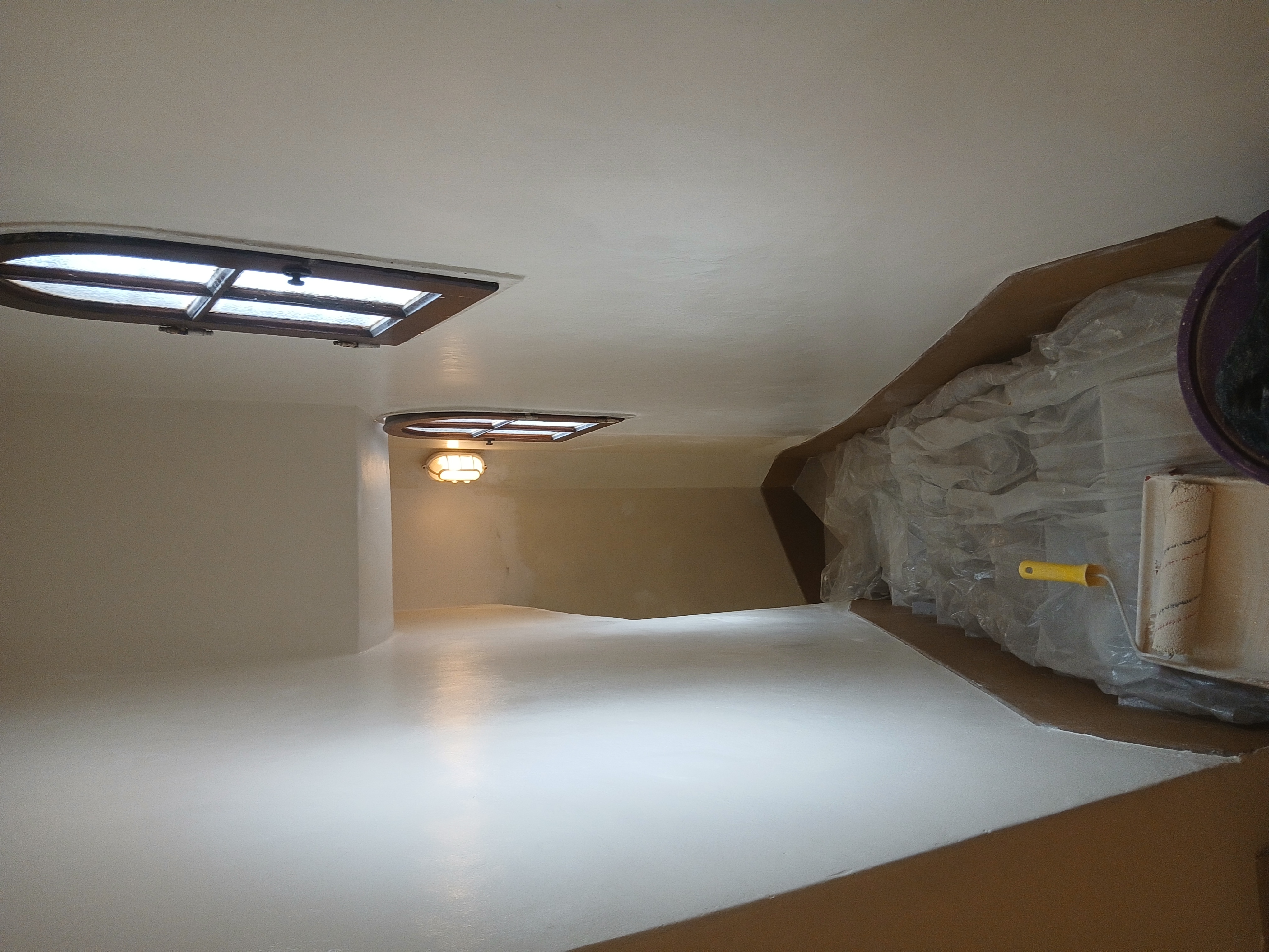 Trabajo de pintura de interiores realizado por NOVA Pinturas & Remodelaciones